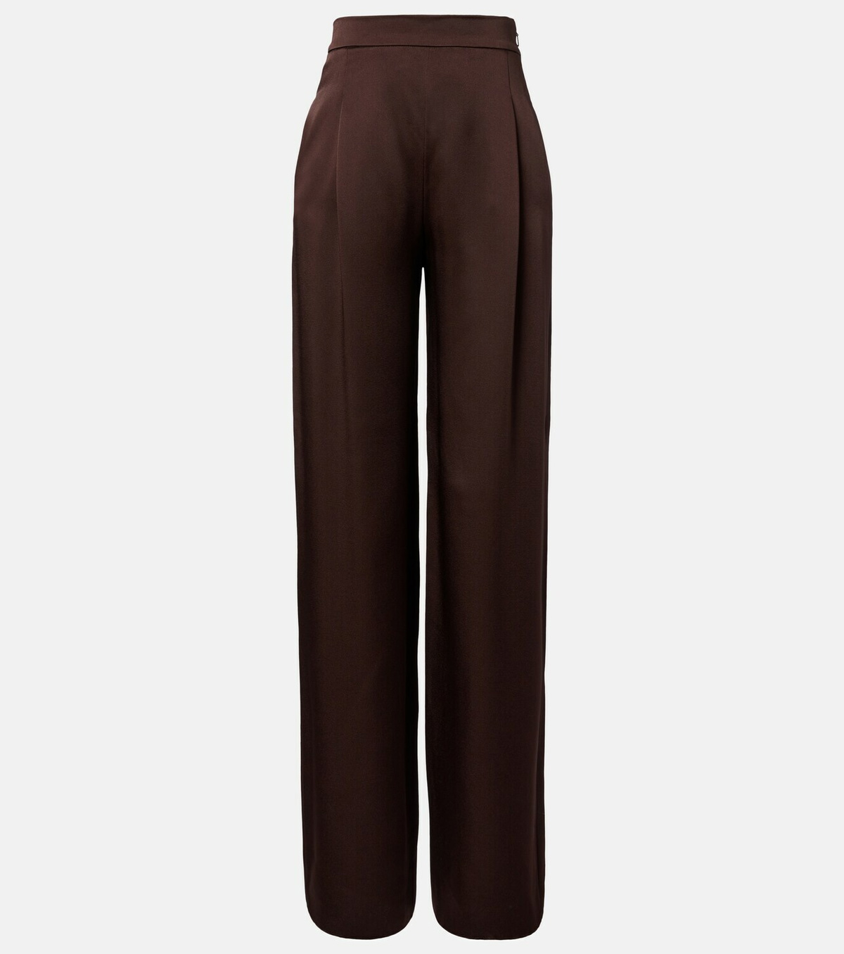 Max Mara Elegante satin wide-leg pants