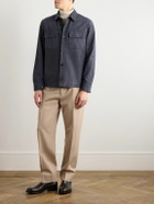 Loro Piana - Suede Overshirt - Blue