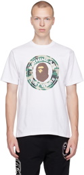 BAPE White Busy Works T-Shirt