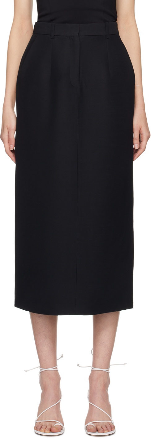 Victoria Beckham TAILORED INSIDE OUT SKIRT - Pencil skirt - black -  Zalando.ie
