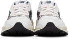 New Balance White Hot Dog Sauce 57/40 Sneakers