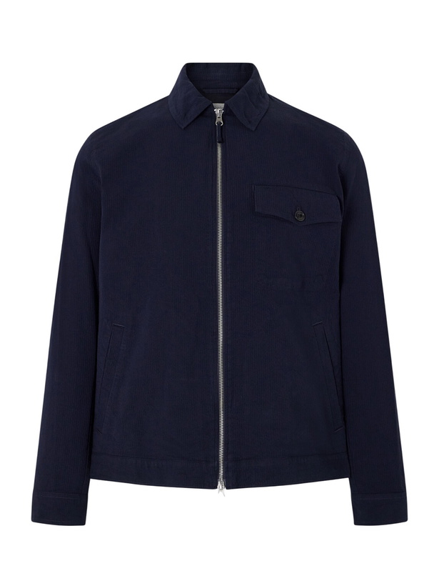 Photo: Hartford - Danny Cotton Jacket - Blue