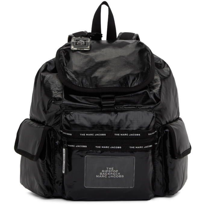 Marc Jacobs Black Ripstop Backpack Marc Jacobs Marc Jacobs Black Ripstop Backpack Marc Jacobs