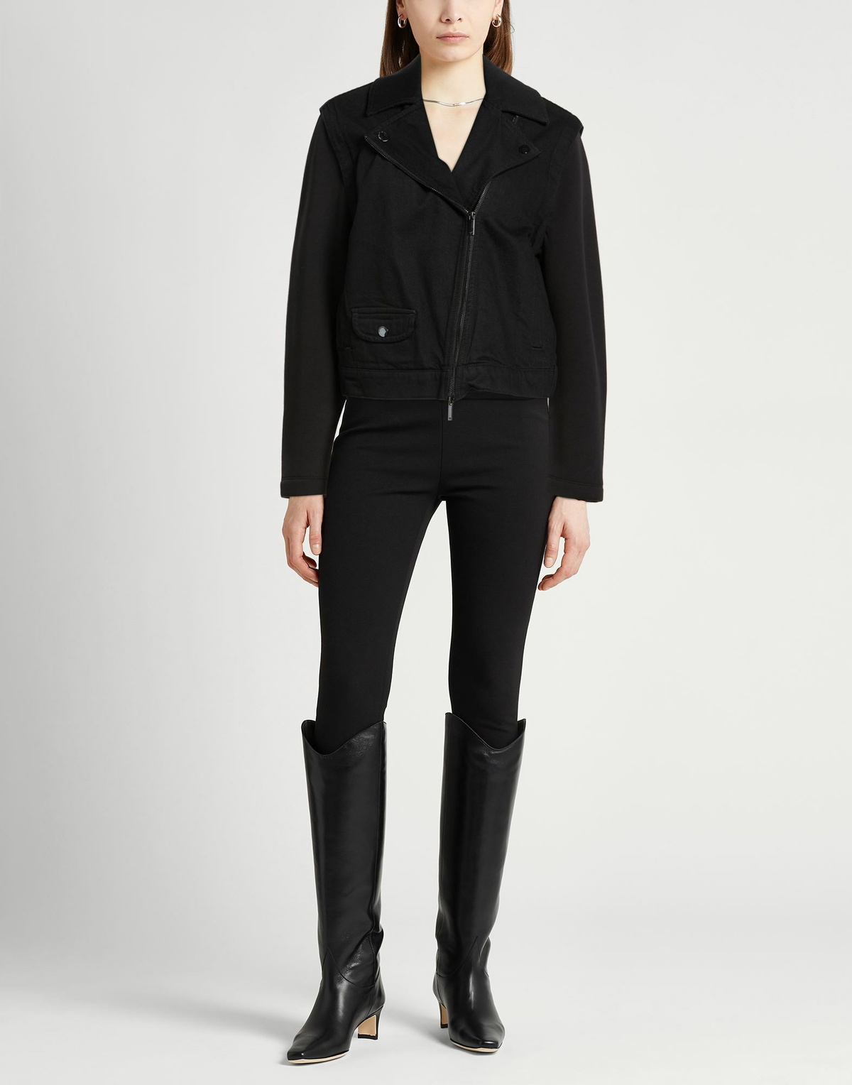 Emporio Armani Womens Jacket in Black