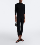 The Row Sally Small leather top-handle bag