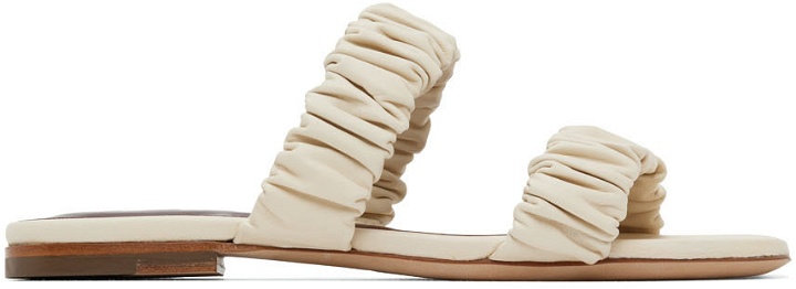 Photo: Staud Off-White Maya Sandals