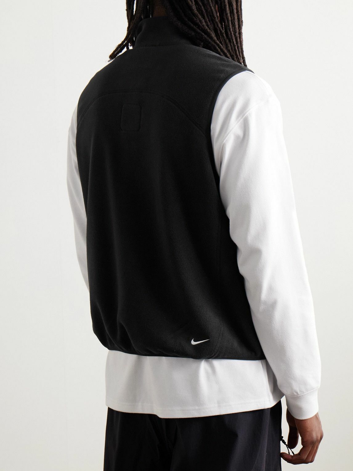 Nike - ACG Wolf Tree Logo-Embroidered Polartec® Fleece Half