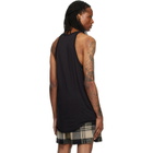 Rick Owens Black Tower Pony Tank Top