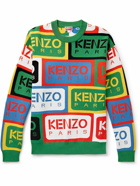 KENZO - Logo-Intarsia Cotton Sweater - Multi