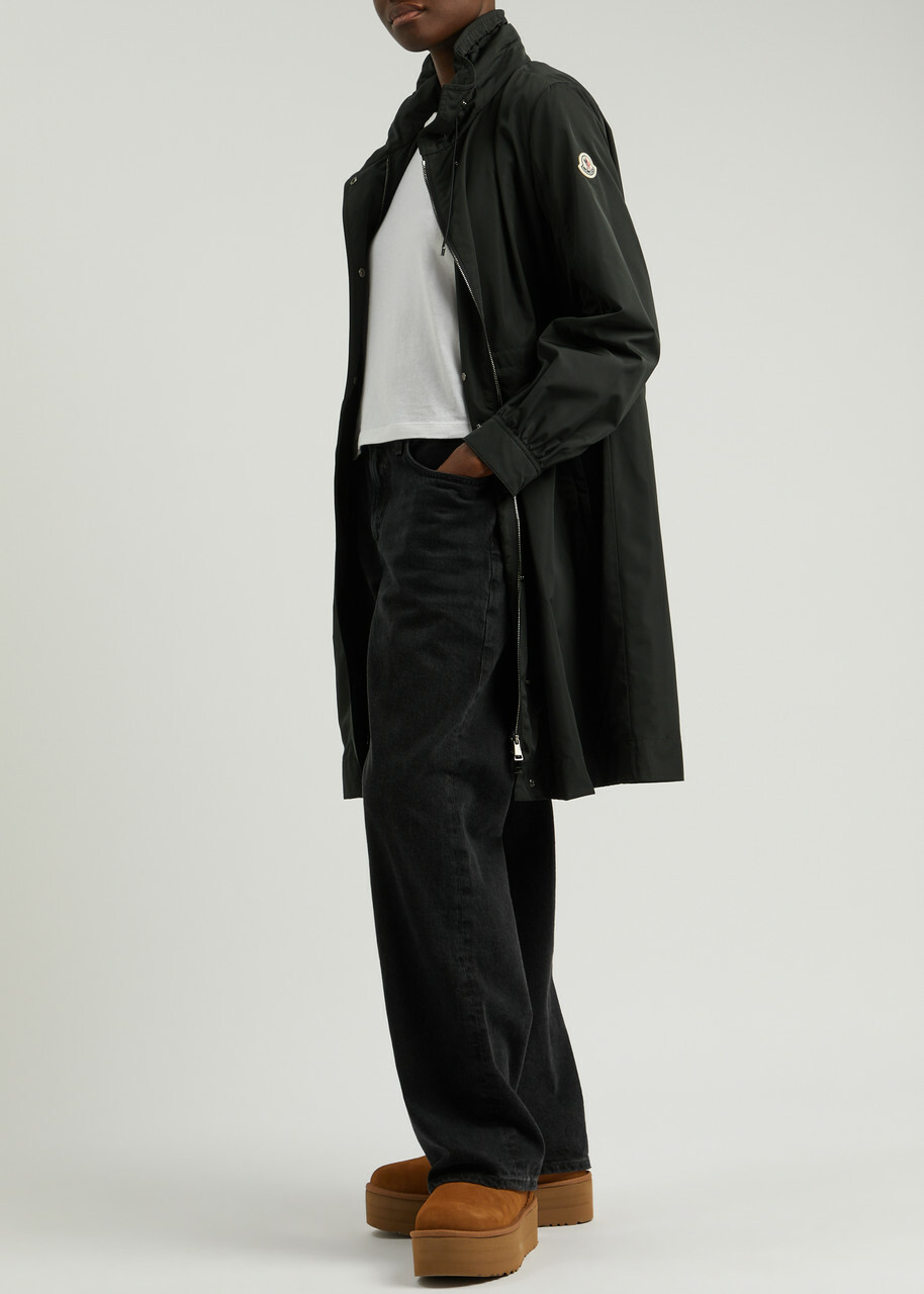 Moncler Women's' Kourou Long Parka Jacket in Black | LN-CC®