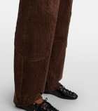 Ganni Cotton corduroy cargo pants