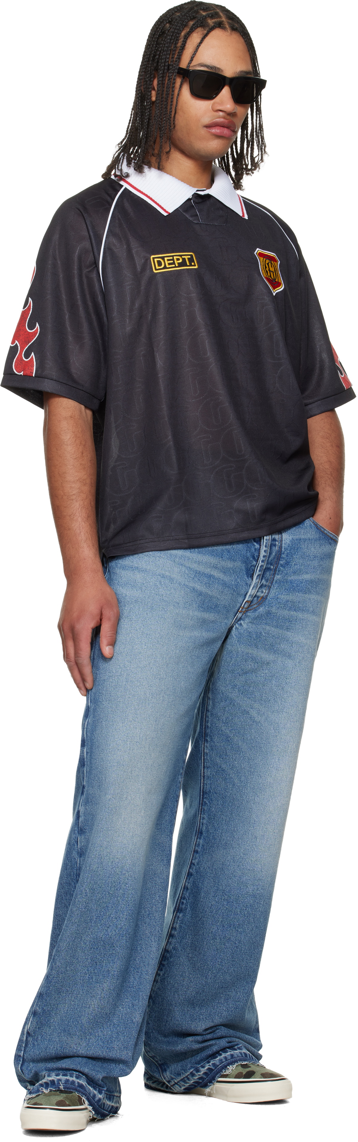 Gallery Dept. Black Japan Jersey