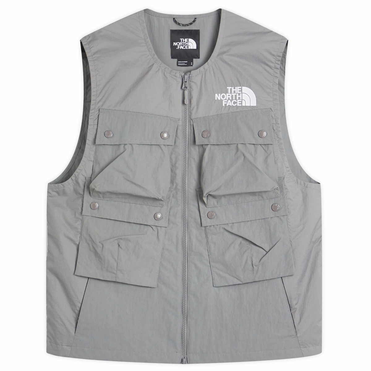The North Face Men's Mountain Wind Vest in Smoked Pearl