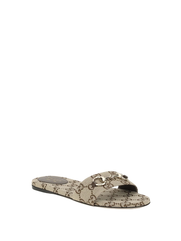 Photo: Gucci Gg Canvas Slippers