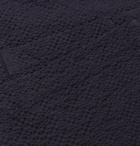 Universal Works - Stretch-Cotton Seersucker Chore Jacket - Navy