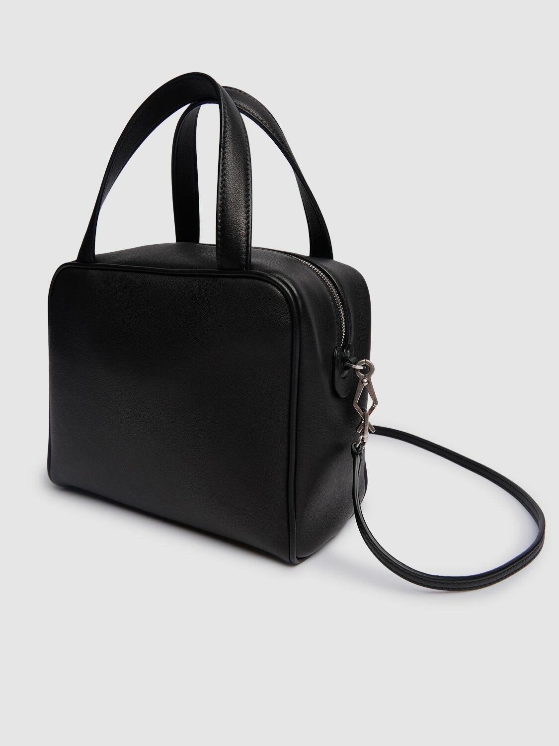 THE ROW Ray Matte Nappa Top Handle Bag