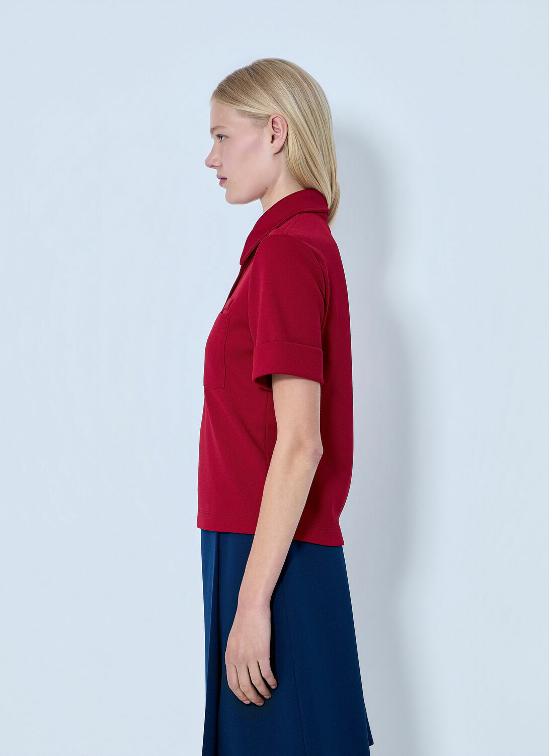 Miu Miu Jersey Polo Shirt