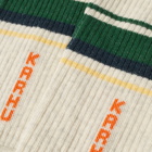 Karhu Men's Tubular-87 Sock in Oatmeal Melange/Green Jacket