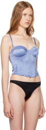 Fleur du Mal Blue Hamptons Corset