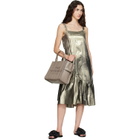 Marc Jacobs Gray 'The Leather Medium' Tote