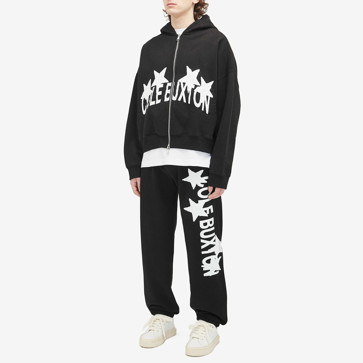 Cole Buxton Men's 4 Star Sweatpants in Black