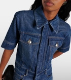 Sportmax Guglia denim jumpsuit