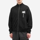 Palm Angels Men's Palm Knit Track Top in Black
