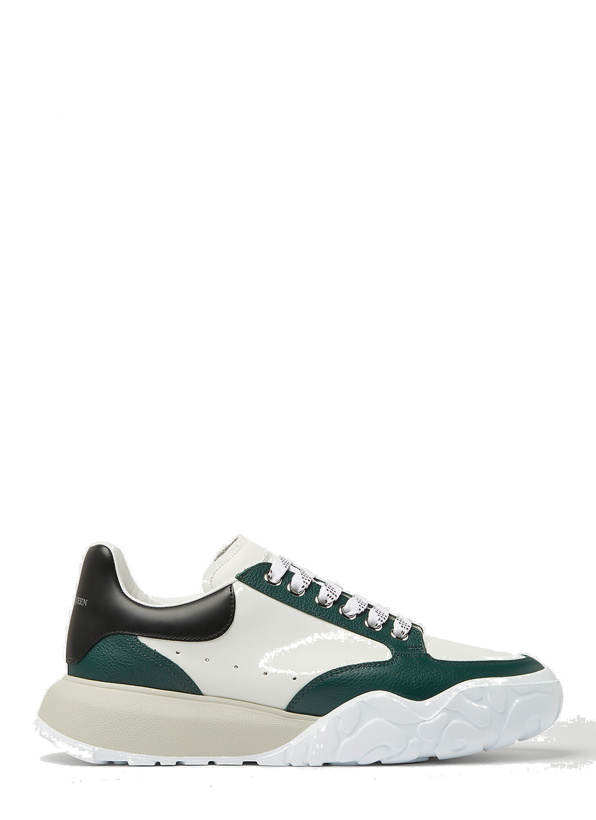 Photo: Court Colour Block Sneakers in White