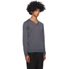 Giorgio Armani Grey Wool Sweater