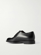 Zegna - Leather Derby Shoes - Black