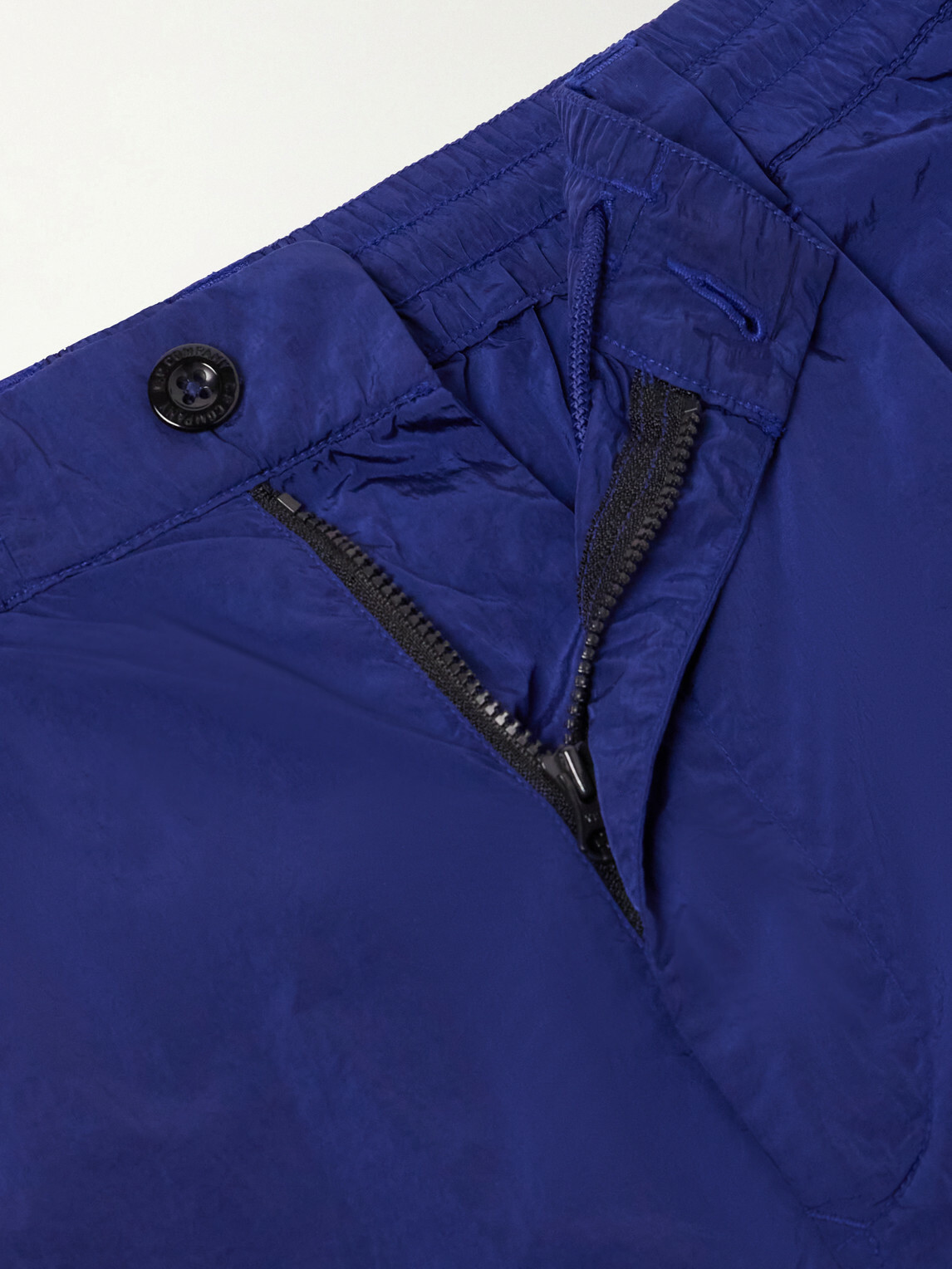 C.P. Company - Straight-Leg Shell Shorts - Blue