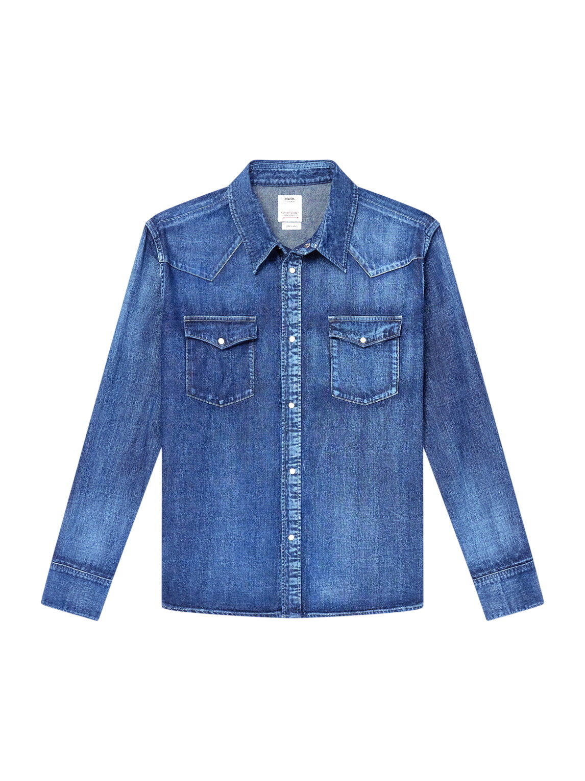 Visvim Men's Social Sculpture 05 Damaged-42 Jeans in Blue Visvim