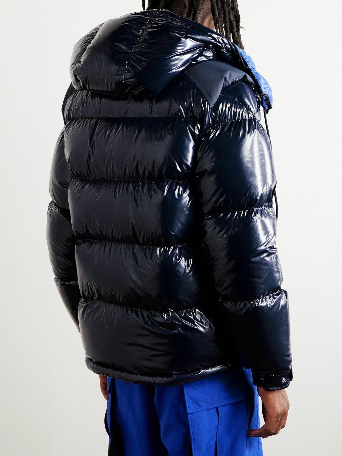 Moncler - Karakorum Ripstop Hooded Down Jacket - Blue Moncler