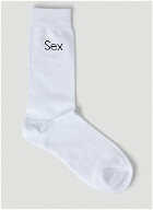 Sex Socks in White