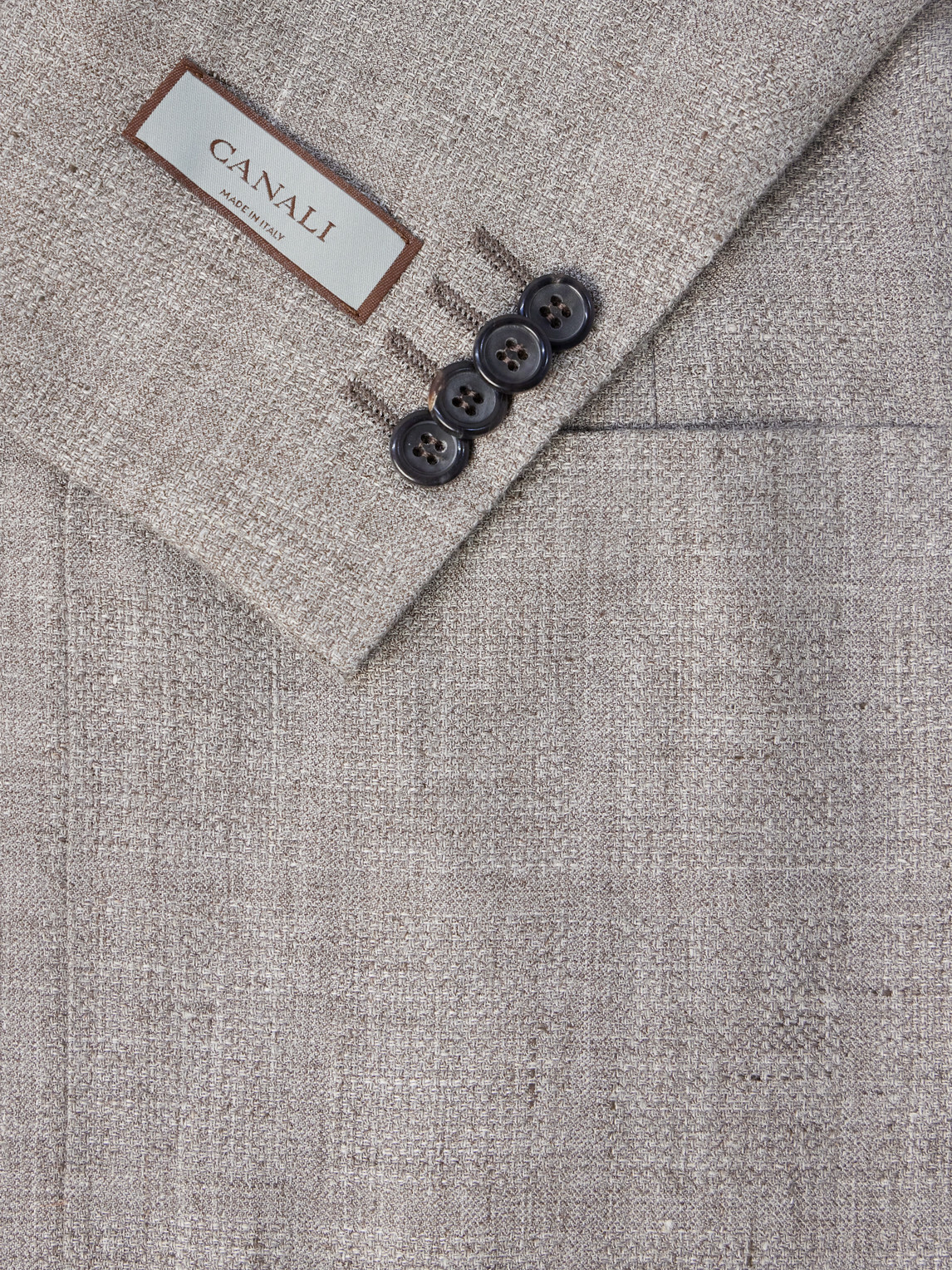Canali - Kei Linen and Wool-Blend Blazer - Neutrals Canali
