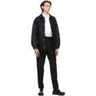 Mackintosh Black Wool and Nylon Cadder Jacket