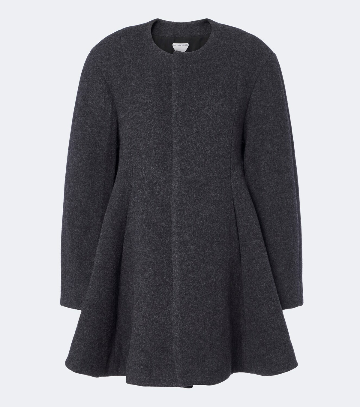 Bottega Veneta Pleated wool-blend coat