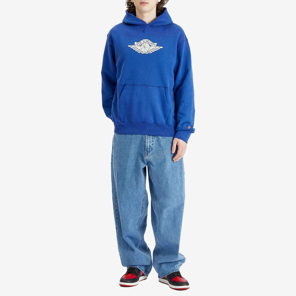 ★ナイキ Air Jordan Rair Air Pullover Fleece 関税込★ Air Jordan Men's Rair Air Pullover Fleece Hoodie in Deep