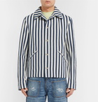 Loewe - Striped Cotton Jacket - Men - White