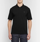 Acne Studios - Elton Cotton-Piqué Polo Shirt - Men - Black