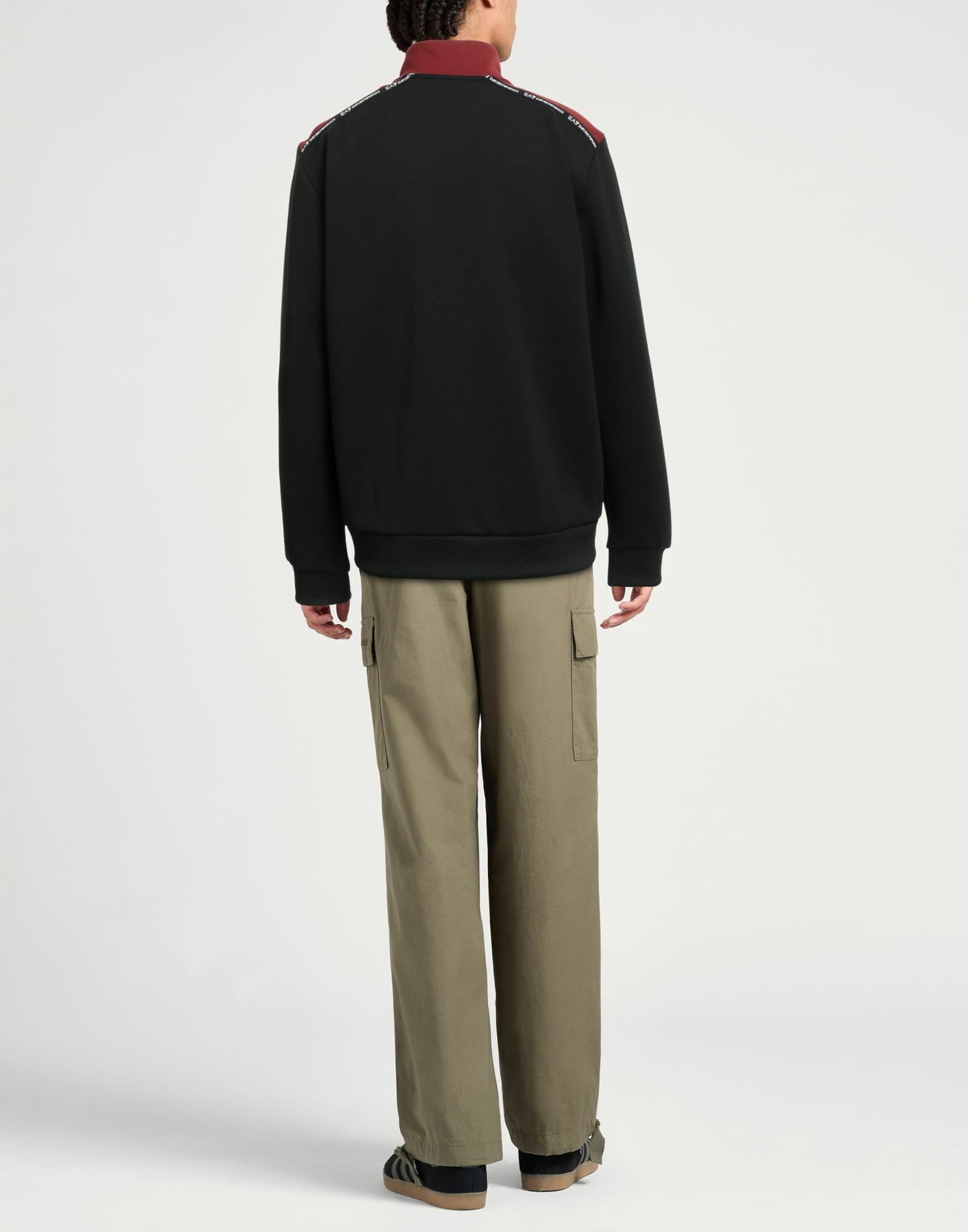Ea7 Mens Sweatshirt in Black