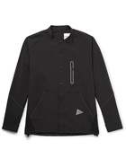 And Wander - Shell Overshirt - Black