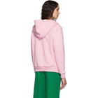 Gucci Pink Tennis Logo Hoodie