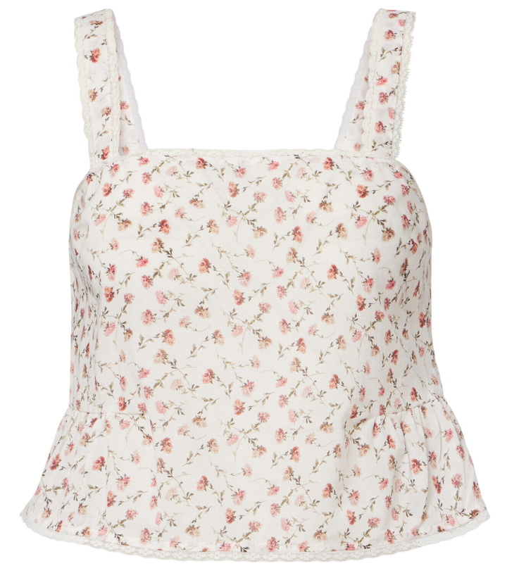 Photo: Posse Charlotte floral cotton top