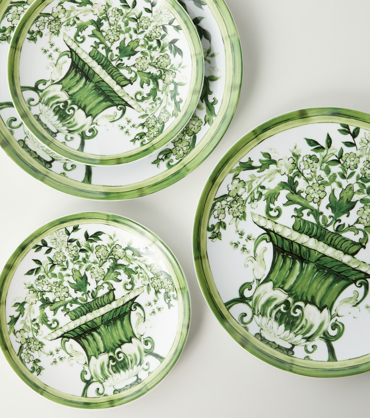 Dolce&Gabbana Casa Verde Maiolica set of 2 dessert plates