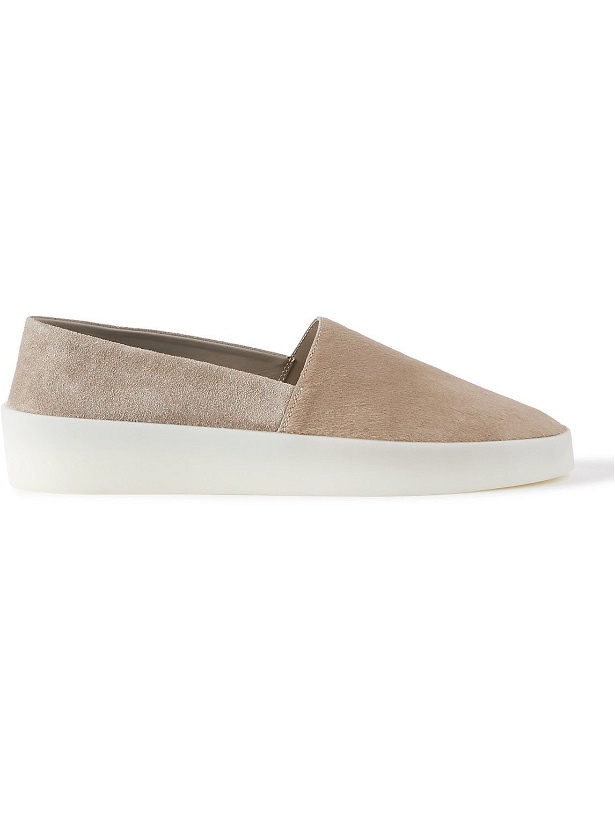 Photo: Fear of God - Pony Hair and Suede Espadrilles - Brown