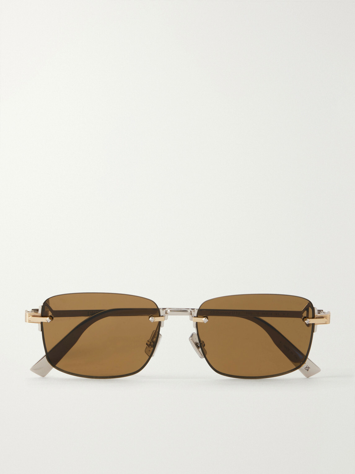 Dior Eyewear - Square-Frame Silver-Tone Sunglasses