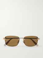 Dior Eyewear - Square-Frame Silver-Tone Sunglasses