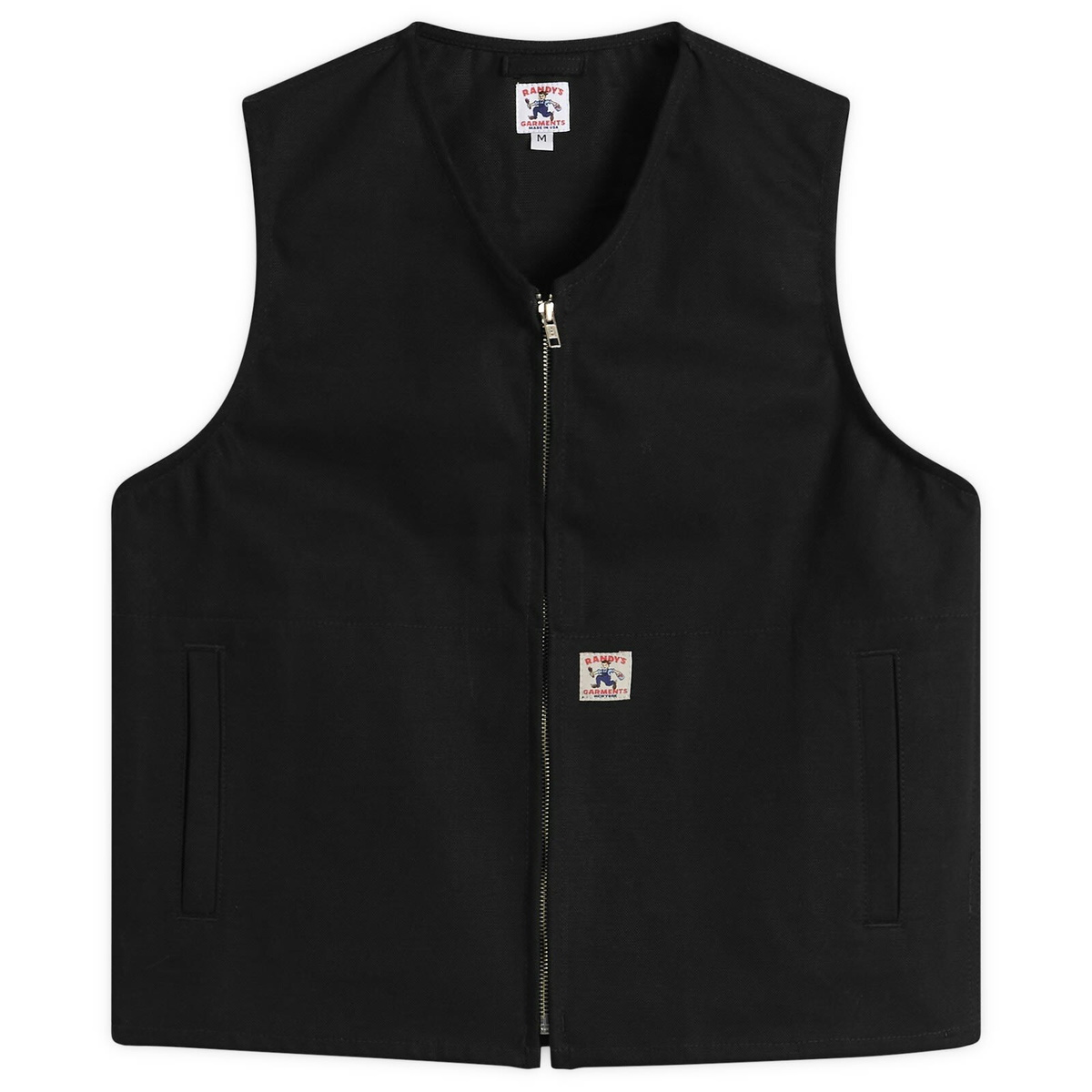 Randy's Garments Men's Randy’s Garments INC. Over Vest in Black Duck Canvas