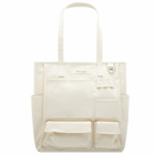 F/CE. Men's CANVAS POCKET TOTE in Ivory